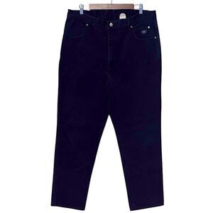 Vintage Men's Harley Davidson Traditional Black Denim Jeans Made in USA 40x32